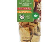 Snack (Cecioni) fara gluten cu Seminte de Dovleac, Eco 200g